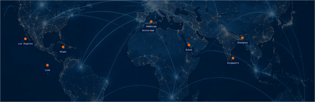 cobertura internacional mapa